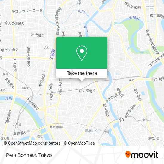 Petit Bonheur map