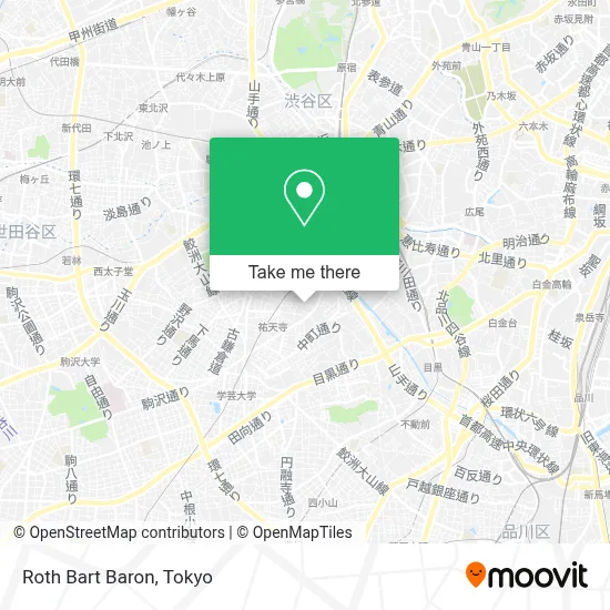 Roth Bart Baron map