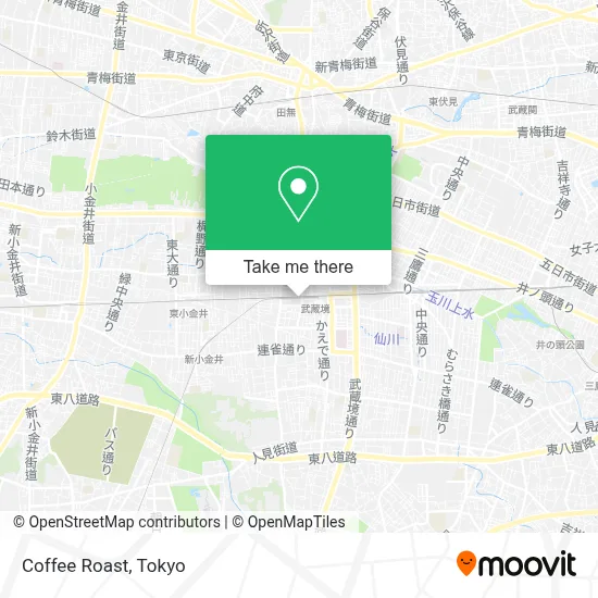 Coffee Roast map