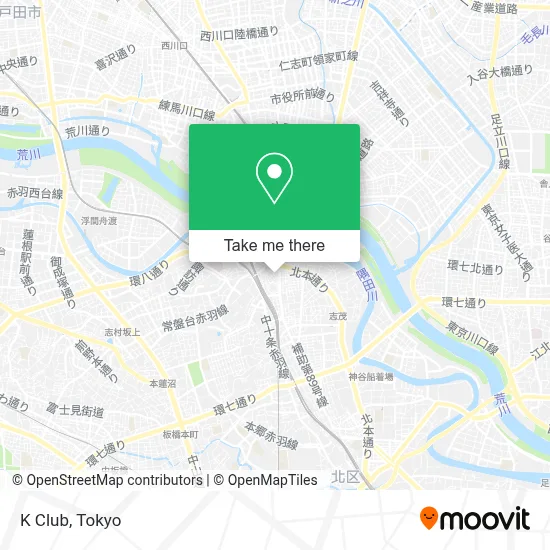 K Club map