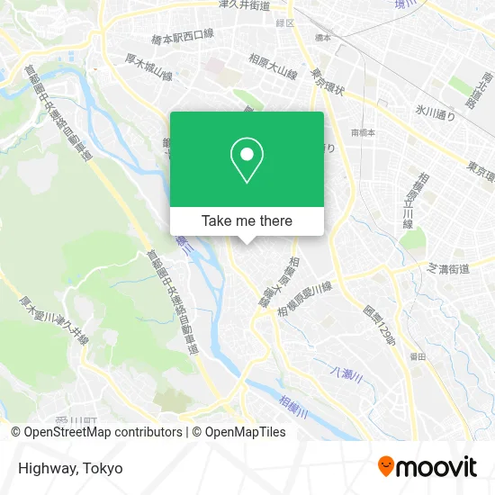 Highway map