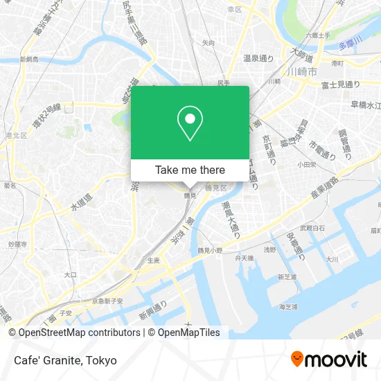 Cafe' Granite map