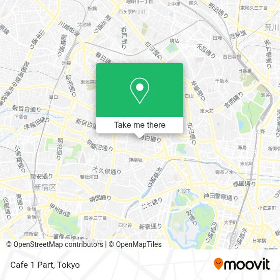 Cafe 1 Part map