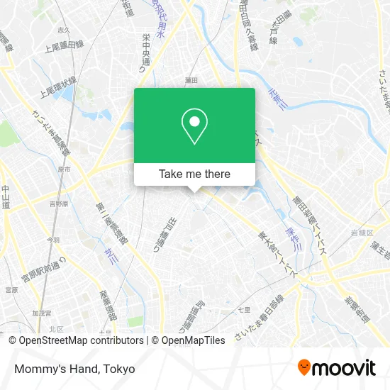 Mommy's Hand map