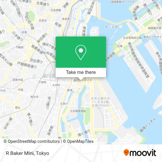 R Baker Mini map