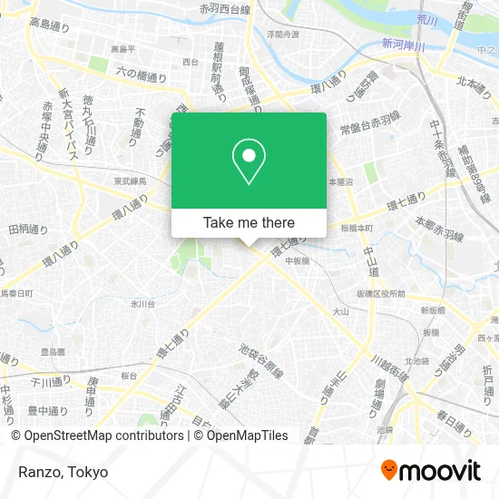 Ranzo map