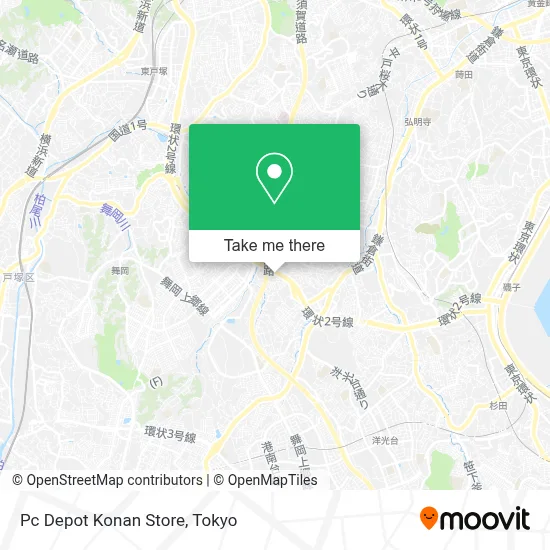 Pc Depot Konan Store map