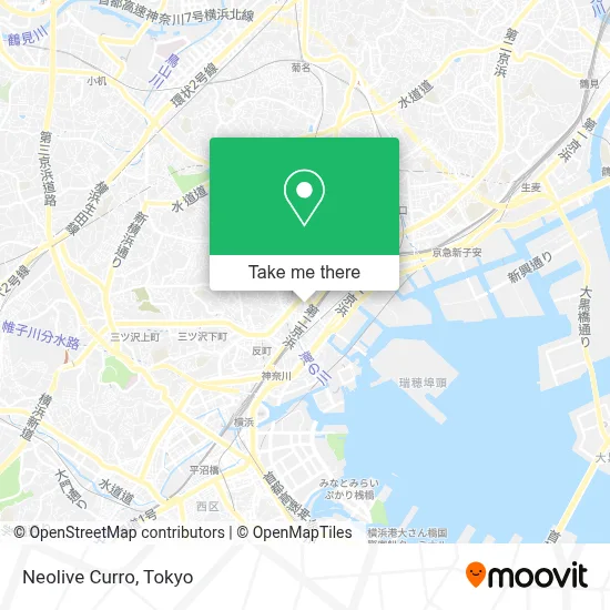 Neolive Curro map