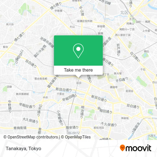Tanakaya map