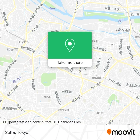 Solfa map