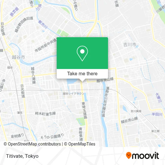 Titivate map