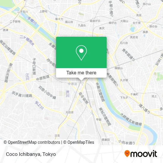 Coco Ichibanya map