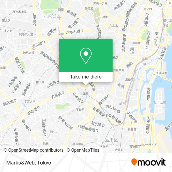 Marks&Web map