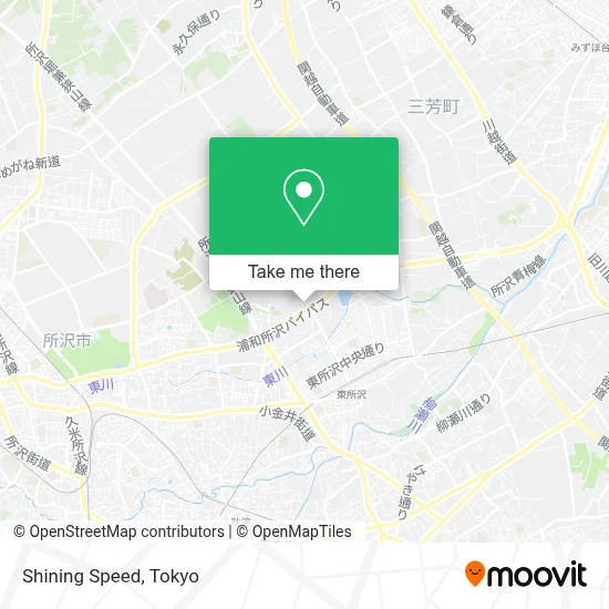 Shining Speed map