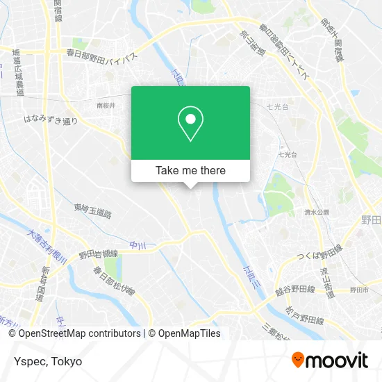 Yspec map