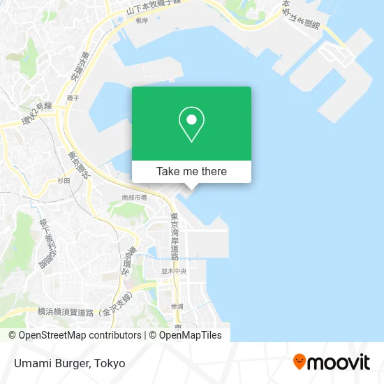 Umami Burger map