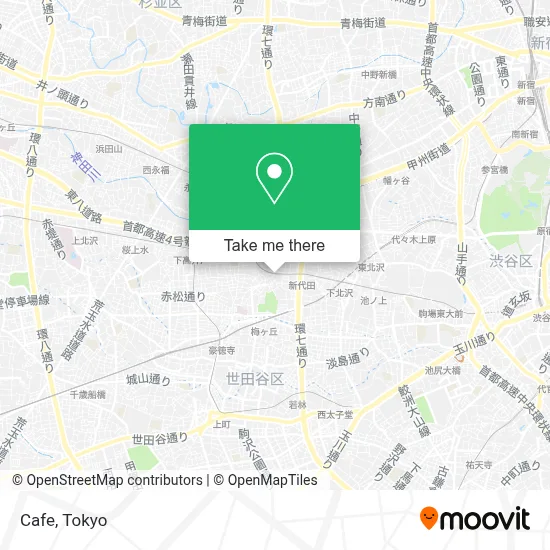 Cafe map