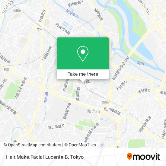 Hair.Make.Facial Lucente-B map