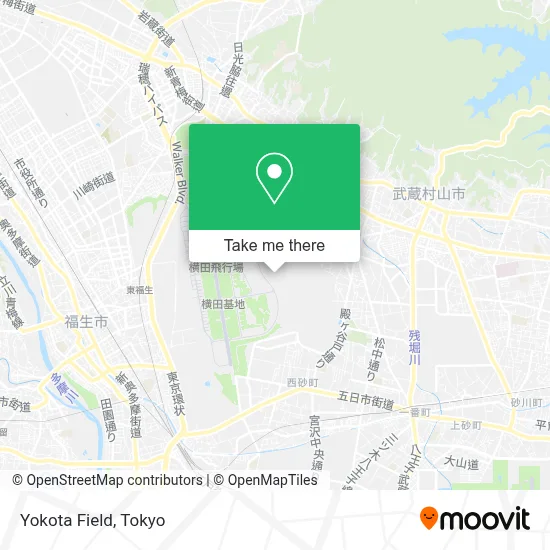 Yokota Field map