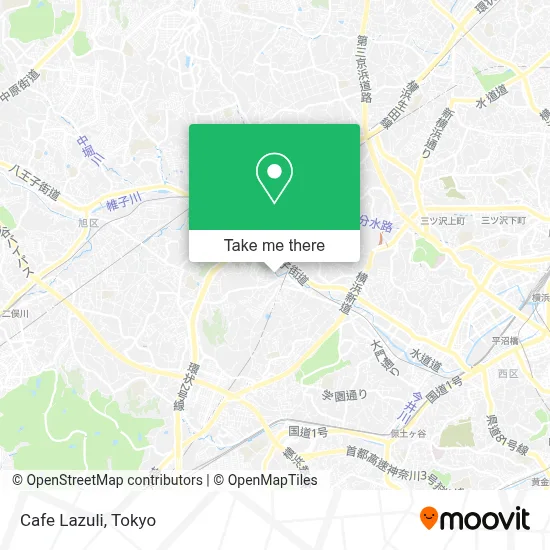 Cafe Lazuli map
