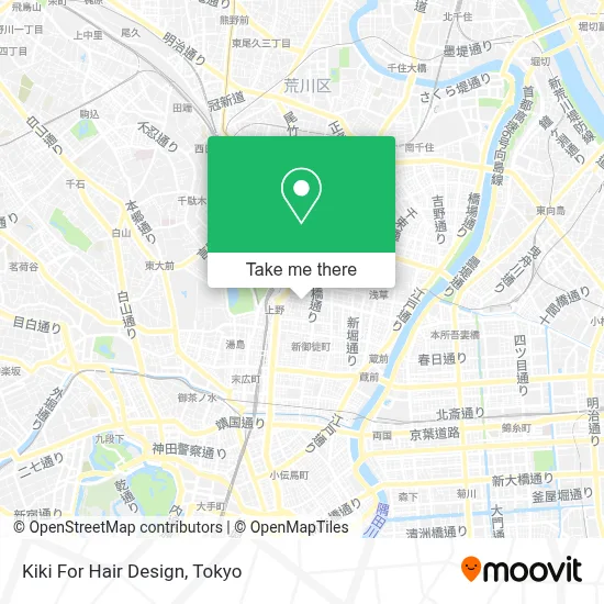 Kiki For Hair Design map