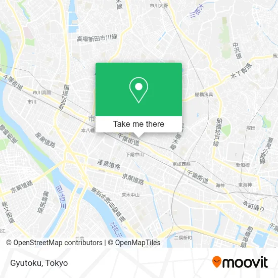 Gyutoku map