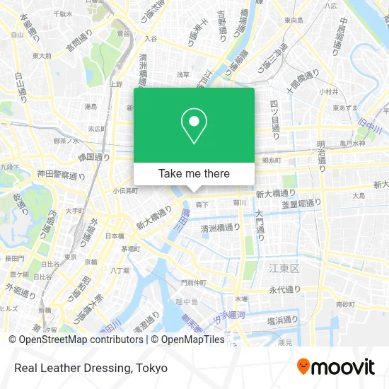 Real Leather Dressing map