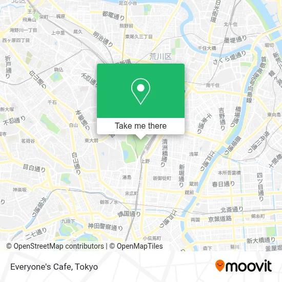 Everyone's Cafe map
