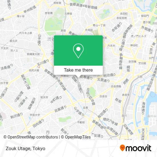 Zouk Utage map
