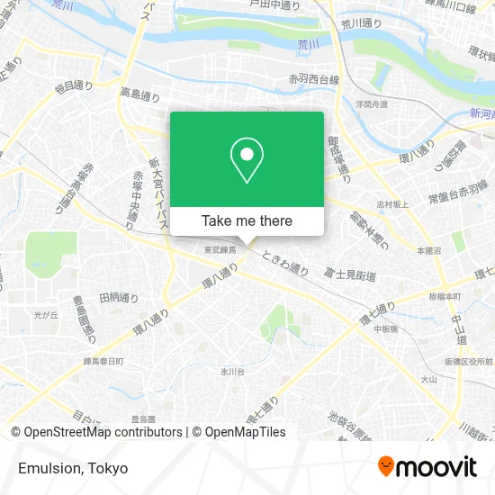 Emulsion map