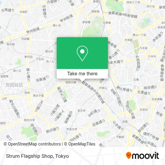 Strum Flagship Shop map