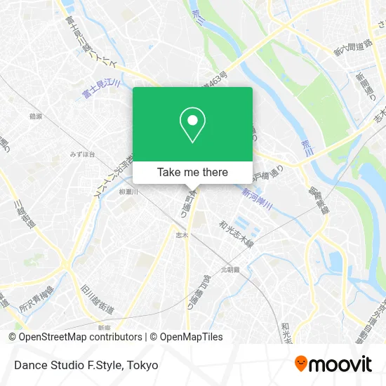 Dance Studio F.Style map