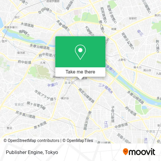 Publisher Engine map
