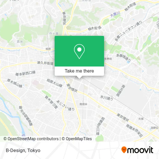 B-Design map