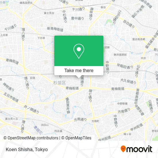 Koen Shisha map
