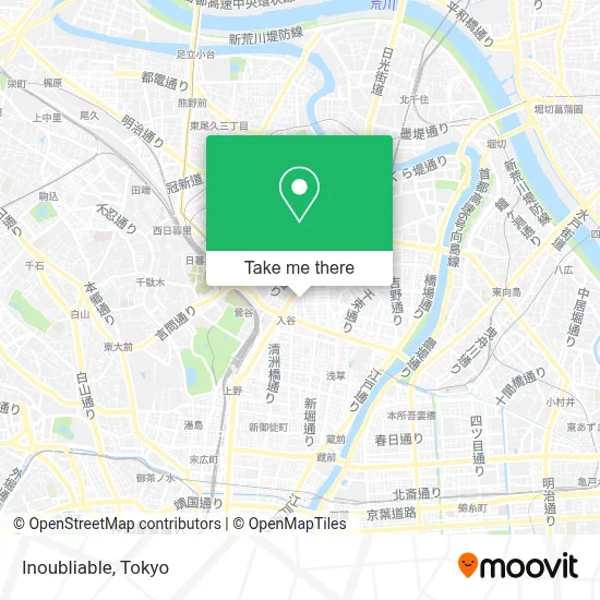 Inoubliable map