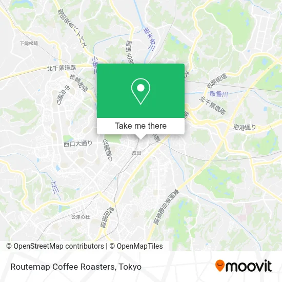 Routemap Coffee Roasters map