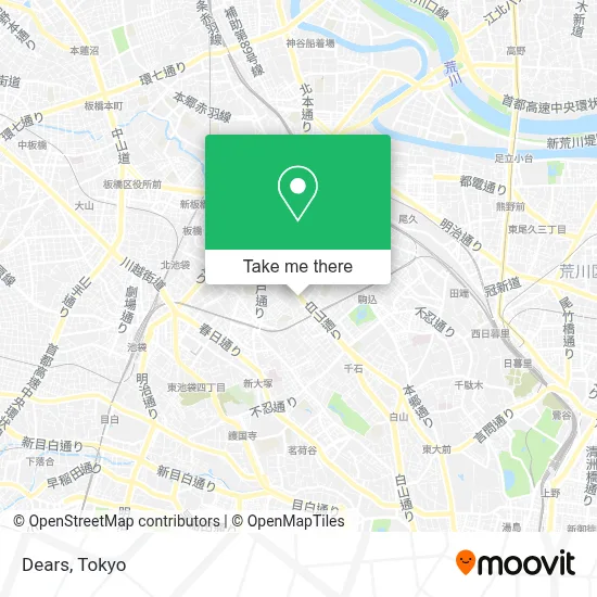Dears map