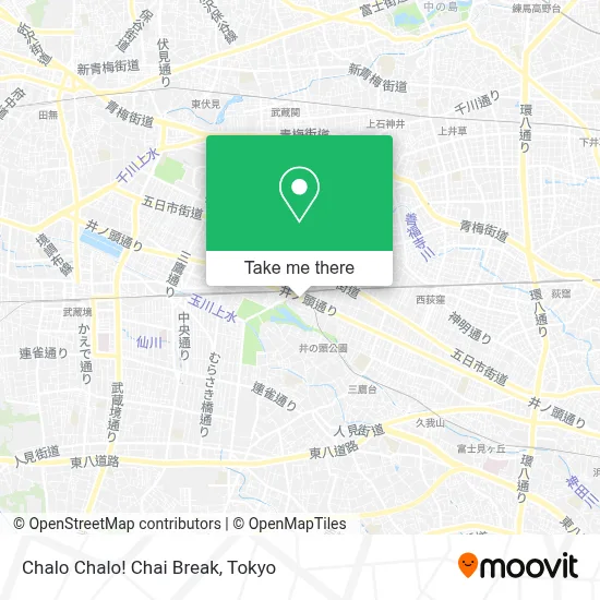 Chalo Chalo! Chai Break map