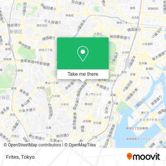 Frites map
