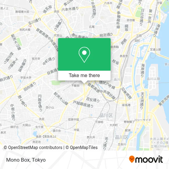 Mono Box map