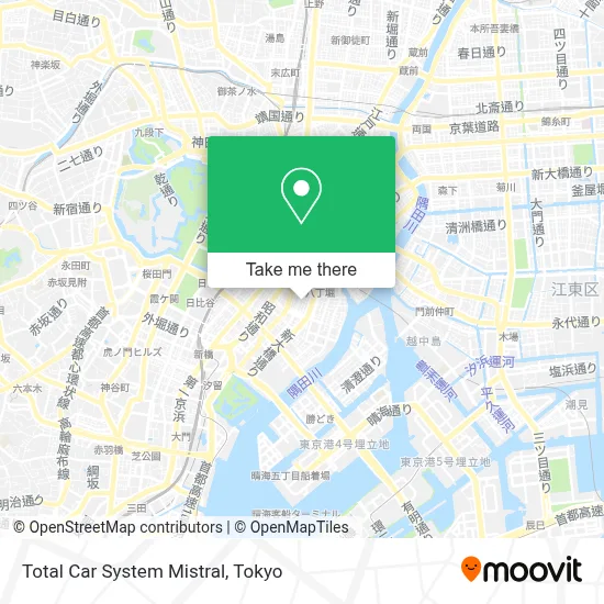 Total Car System Mistral map