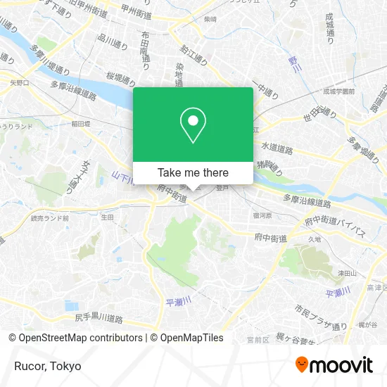 Rucor map