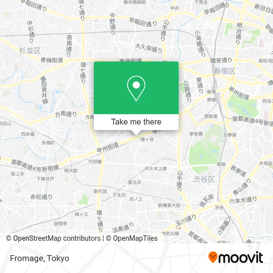 Fromage map