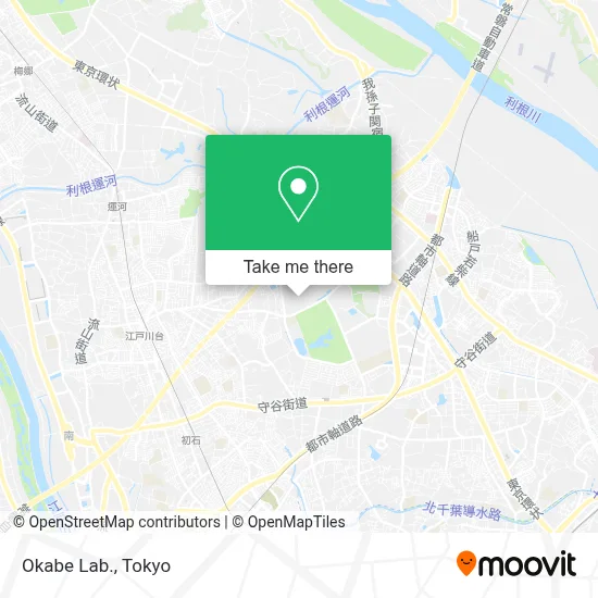 Okabe Lab. map