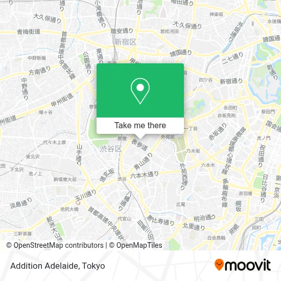 Addition Adelaide map