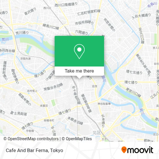 Cafe And Bar Ferna map