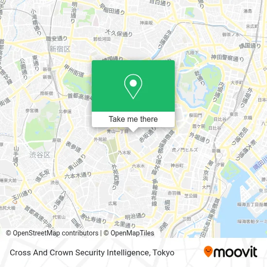 Cross And Crown Security Intelligence map