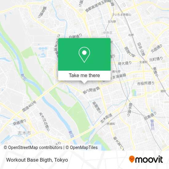 Workout Base Bigth map