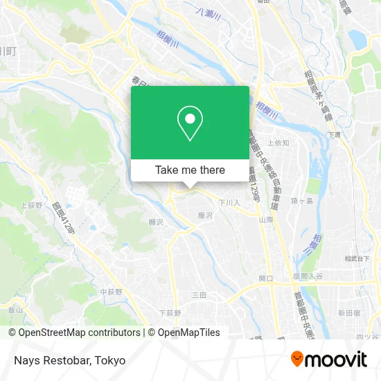 Nays Restobar map